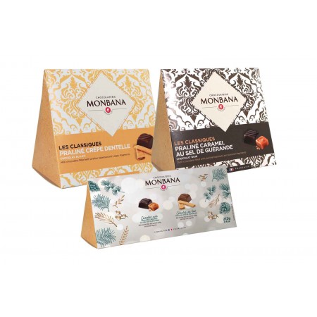 Coffret duo chocolat lait...