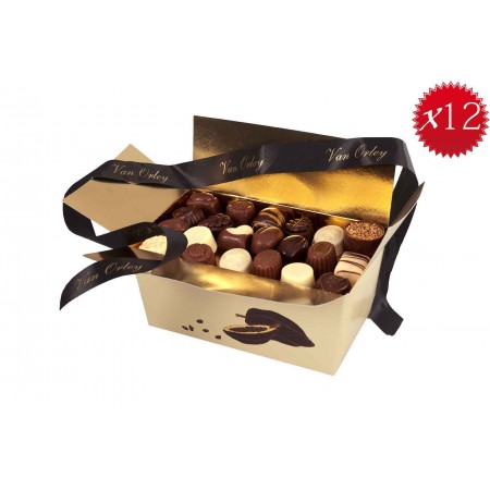 Lot 12 ballotins Chocolats...